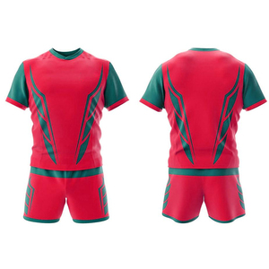 ชุดยูนิฟอร์มฟุตบอลชายสีเหลืองน้ำเงินแบบสั่งทำพิเศษ พิมพ์ลายแบบ Sublimation แห้งเร็ว ทรงสปอร์ต แขนสั้น เหมาะกับทุกฤดูกาล - Product Image 6