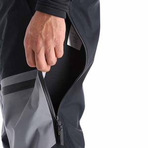 Pantalon de ski pour homme, respirant, imperméable, isolé en polaire, coupe-vent, chaud, écologique, coupe ample - Product Image 6