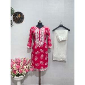 Conjunto de Top y Pantalones Plazzo para Mujer con Estampado Digital Elegante - Product Image 4