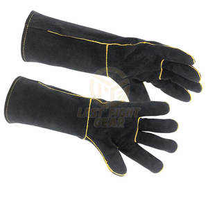 Gants de soudage professionnels en cuir à prix de gros, gants de travail pour le soudage à bon prix - Product Image 3