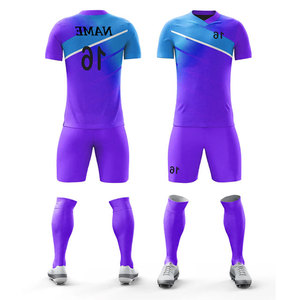 Tenue de football pour club, tailles jeunes, vêtements de sport, maillot athlétique avec short, ensemble de maillot de football entièrement personnalisé pour adulte - Product Image 4