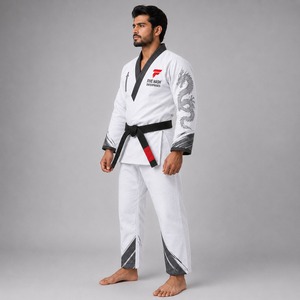 Uniforme de karaté haut de gamme conçu pour la force, la flexibilité, la respirabilité, le confort et une utilisation durable pour les arts martiaux et la pratique quotidienne. - Product Image 3
