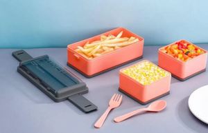 Premium Leak Proof Plastic <b>Lunch</b> <b>Box</b> with <b>Compartments</b> Safe School Meals At Best Price By Supplier - Product Image 2