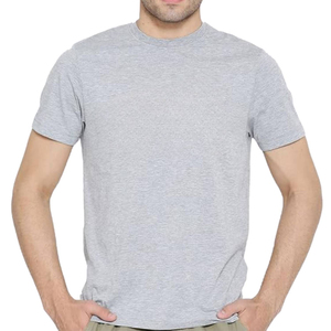 Camiseta de Manga Corta para Hombre, Cuello Redondo, Color Sólido, Corte Ajustado, Estilo Casual, Tejido de Jersey 100% Algodón, Logotipo Frontal, Ecológica - Product Image 6