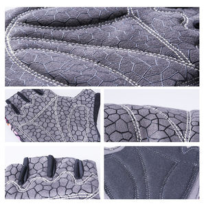 Gants de cyclisme d'hiver robustes, légers, antidérapants, demi-doigts, unisexes, avec service OEM personnalisé et livraison gratuite - Product Image 5