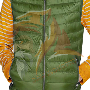 <b>Lightweight</b> Outdoor Casual Wear <b>Men</b> Sleeveless Puffer <b>Jackets</b> Wholesale Best Supplier <b>Men</b> Sleeveless Puffer <b>Jackets</b> - Product Image 3