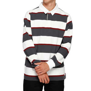 Coton pour chemises, broderie de logo personnalisée, respirant, tricoté, grande taille, formel, manches courtes, uni, écologique, noir - Product Image 3