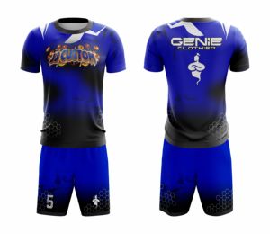 Maillot de football personnalisé de qualité supérieure 100 % polyester léger à manches courtes, séchage rapide, nouvelle collection, vente chaude - Product Image 1