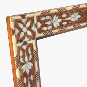 Royal Style Mother of Pearl Inlay <b>Mirror</b> Frame Arabic Inspired Design Premium Home Decor for Living Room - Product Image 3