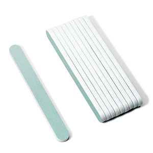Wholesale Professional Glass <b>Nail</b> <b>File</b> Double Sided 100/180 Grit Emery Board Custom Logo Cushioned Foam <b>Nail</b> Buffer Board - Product Image 6