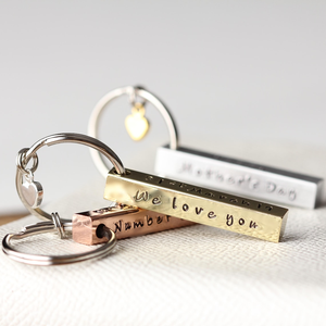 Llavero Personalizado de Metal con Barra Grabada, Anillo para Llaves con Logotipo para Eventos Promocionales, Recuerdos y Uso Diario - Product Image 5
