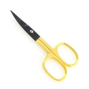 Ciseaux de manucure Morje en acier inoxydable chirurgical, lames droites et aiguisées, manche pour droitier, soin des ongles pour adultes, nail art, durables - Product Image 3