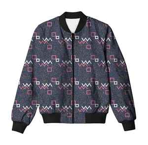 Nouvelle arrivée : Blouson d'hiver matelassé de haute qualité, design imprimé par sublimation, col montant, coupe-vent, vente en gros - Product Image 6