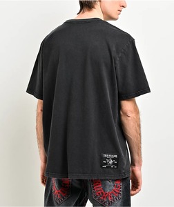 Camiseta Oversize de Algodón para Hombre, Estilo Boxy con Hombros Caídos, Manga Corta, Casual, Lavada, con Gráficos, Streetwear, Ajuste Holgado - Product Image 2