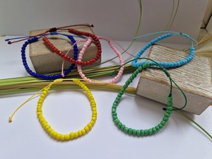 Handmade Seed Beads Adjustable <b>String</b> Friendship <b>Bracelet</b> Custom Color Luxury Unisex Gift Jewelry Wholesale - Product Image 2