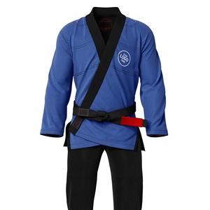 Professionnel plaine Jiu Jitsu blanc Gi / Bjj kimono / BJJ Gis personnalisé Bjj Gi bleu pour hommes brésilien jiujitsu uniforme - Product Image 5