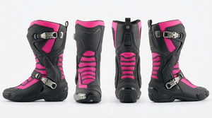 Pro Felt Safety Footwear Motorcycle Riding <b>Boots</b> Anti-Slip Protective Racing Shoes Breathable Waterproof Motorbike Safety Gear - Product Image 5