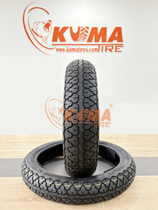 KUMA K222 <b>Scooter</b> Motorcycle <b>Tires</b> Tube-Less 100/80-14 110/80-14 80/90-15 90/80-16 New Condition Made Vietnam Inner <b>Tire</b> Casing - Product Image 3