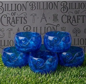 ถ้วยเก็บไหมพรมเรซิ่นหลากสีแบบกำหนดเอง โรงงาน B2B จัดส่งโดยตรง - Product Image 2