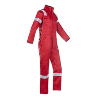 Conjunto de Trabajo Pro-Tech Antiestático, Impermeable, Transpirable, con Carcasa de Poliéster Ignífugo, Bolsillos de Seguridad con Cremallera y Triple Costura