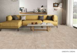 Azulejos de porcelana esmaltada pulida con superficie tallada contemporánea, diseñados para una amplia cobertura de pisos y paredes en interiores elegantes. - Product Image 5