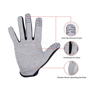 Gants de cyclisme à doigts entiers pour hommes et femmes, durables, légers, avec logo personnalisé - Product Image 2