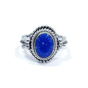 Fine <b>Ring</b> with <b>Lapis</b> <b>Lazuli</b> (3.7 Grams) - Product Image 2