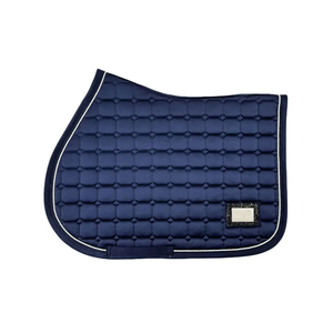 Tapis de selle en cuir satiné de haute qualité pour chevaux avec doublure en tissu personnalisée, style équestre occidental, vente au Pakistan - Product Image 2