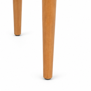 Juego de Comedor Redondo de Madera de Teca de Mediados de Siglo ARTERRA, Mesa Moderna con Sillas para Balcón de Hotel - Product Image 5