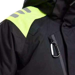Men Construction <b>Outdoor</b> Workers Protective Jackets High Visibility Reflective <b>Taps</b> Polyester Lining Safety Working Jackets - Product Image 5