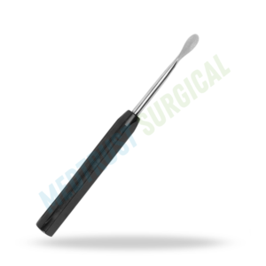 Élévateur plat à long manche de 15 pouces pour la neurochirurgie vertébrale, instrument chirurgical pour l'élevation périostale osseuse - Product Image 3