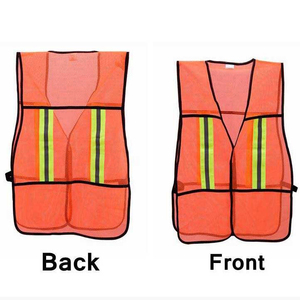 Chalecos de Seguridad Reflectantes sin Mangas para Hombre, Logotipo Personalizado, Impermeables, de Poliéster y Algodón, con Múltiples Bolsillos, Soporte Lumbar, Chalecos Deportivos - Product Image 3