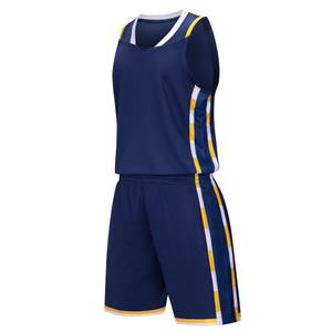 Conjunto de Camiseta y Pantalones Cortos de Baloncesto Personalizados al por Mayor, Diseño Sublimado Colorido, Secado Rápido, Transpirable, Uniforme Deportivo para Equipos - Product Image 1