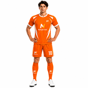 Proveedor de Uniformes de Fútbol Personalizados con Marca Privada ODM, Conjunto de Camiseta de Fútbol Personalizada, Poliéster y Spandex, Ropa Deportiva Transpirable - Product Image 2