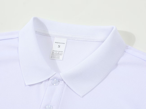 Custom Printed White Men's Cotton Polo Shirt Breathable Work Fashion Uniform Silk Screen Printed ODM Service Oeko-Tex Certified - Product Image 6