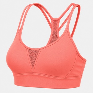 Soutien-gorge de sport yoga personnalisé avec logo OEM, sans couture, à bretelles croisées, respirant, rembourré, pour fitness, fournisseur Prime Power - Product Image 1