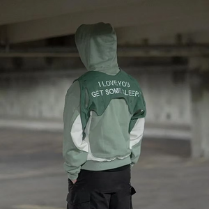 High Quality Blank Hoodie Custom Cotton Oversized Hooded Sweatshirt for Men Women OEM ODM Wholesale Private Label Factory - Product Image 2