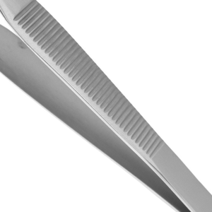 Pinzas Adson Ewald para Empaquetar, 4-3/4 Pulgadas, Dentadas, de Acero Inoxidable, Pinzas Quirúrgicas para Empaquetar Tejidos, Instrumento Médico - Product Image 5