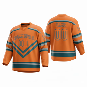 Jersey de Hockey sobre Hielo Personalizable, Súper Cómodo, Nuevo Diseño para Adultos, Hecho de Poliéster, Impresión del Nombre del Equipo, Ropa Deportiva 2026 - Product Image 3