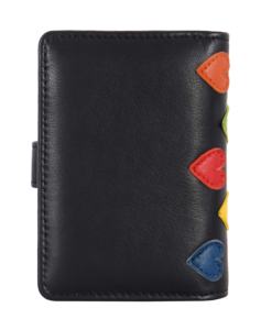 Bolsa de Cuero Genuino Nappa con Grabado de Cocodrilo Personalizada, Bolsa con Cierre y Estampado de Corazones, Marca Privada OEM/ODM, Venta al Por Mayor, Linda y Moderna - Product Image 2