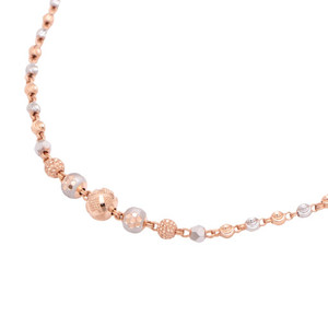 Pulsera de Oro Rosa Puro de 18K para Mujer, Precio al por Mayor, Joyería Fina de Oro Real de 18K, Pulseras de Cadena para Mujer, 3.100 g de Peso Neto - Product Image 5