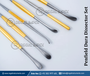 Ensemble complet de dissection Penfield de qualité supérieure, prix bas, instruments de neurochirurgie et de chirurgie de la colonne vertébrale, manuel, en acier, faible MOQ - Product Image 2