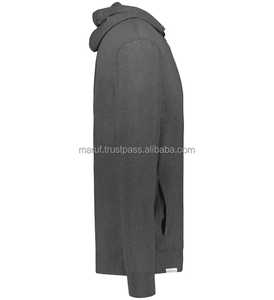 Custom Regular Fit Polyester/Cotton Men's Training Jogging Pullover <b>Hoodies</b> Sweatshirts Embroidery <b>Plain</b> Dyed Fleece <b>Hoodie</b> - Product Image 4