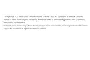 Dissolved <b>Oxygen</b> Sensor <b>for</b> Water Quality Monitoring in Aquaculture Wastewater and Industrial Process Applications - Product Image 2