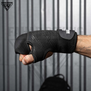 Supports de poignet élastiques durables de haute qualité et haute performance, tissu anti-transpiration, grip antidérapant, bandages rapides pour l'entraînement de boxe - Product Image 6