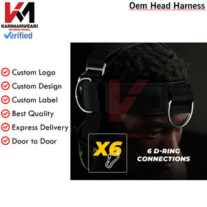 Arnés ajustable para la cabeza para ejercicios de cuello con correas acolchadas cómodas para entrenamiento de fuerza y desarrollo muscular - Product Image 5