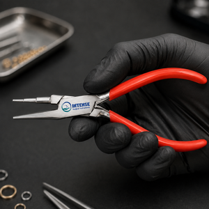 Pince à bec rond professionnel en acier inoxydable pour la fabrication de bijoux, outil de bouclage et de façonnage de fils, fabrication OEM ODM - Product Image 5