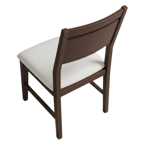 Modern Solid Teak Wood <b>Dining</b> <b>Chair</b> Upholstered Seat Wooden <b>Dining</b> <b>Chair</b> Home <b>Dining</b> Furniture - Product Image 5