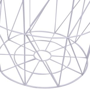 Tavolino da caffè bianco da 18,5 pollici - Product Image 4