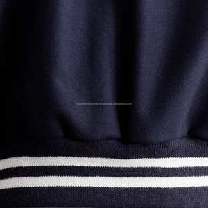 Chaqueta Varsity de invierno cálida de alta calidad para hombre, tipo cierre, bolsillos con botones, chaqueta Bomber de béisbol universitaria Letterman - Product Image 5